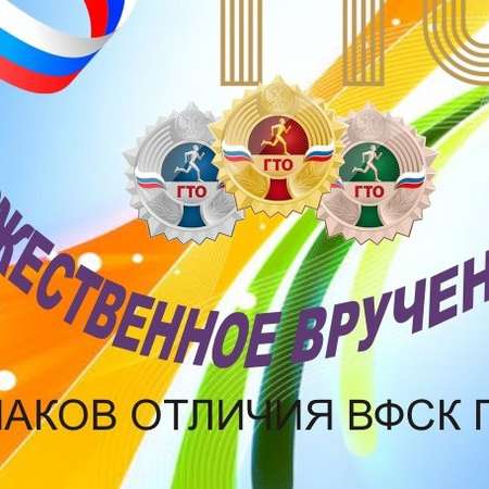 Вручению удостоверений и знаков Всероссийского физкультурно-спортивного комплекса «Готов к труду и обороне»