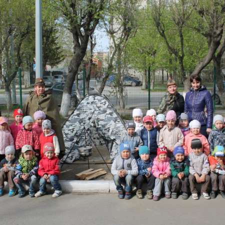 Полевая кухня на свежем воздухе